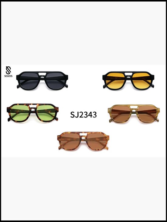 Retro Polarized Aviator Sunglasses Women Vintage UV400 Protection